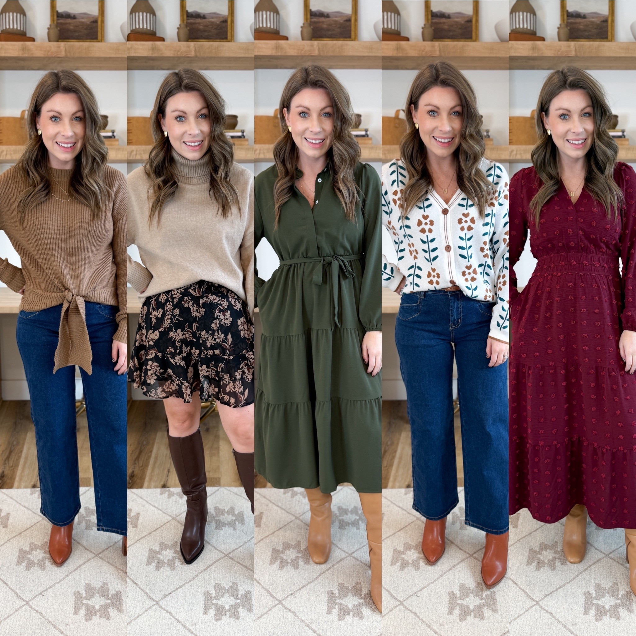 Amazon fall and holiday outfits!
Wearing a small in Each 

#LTKStyleTip #LTKWorkwear #LTKU