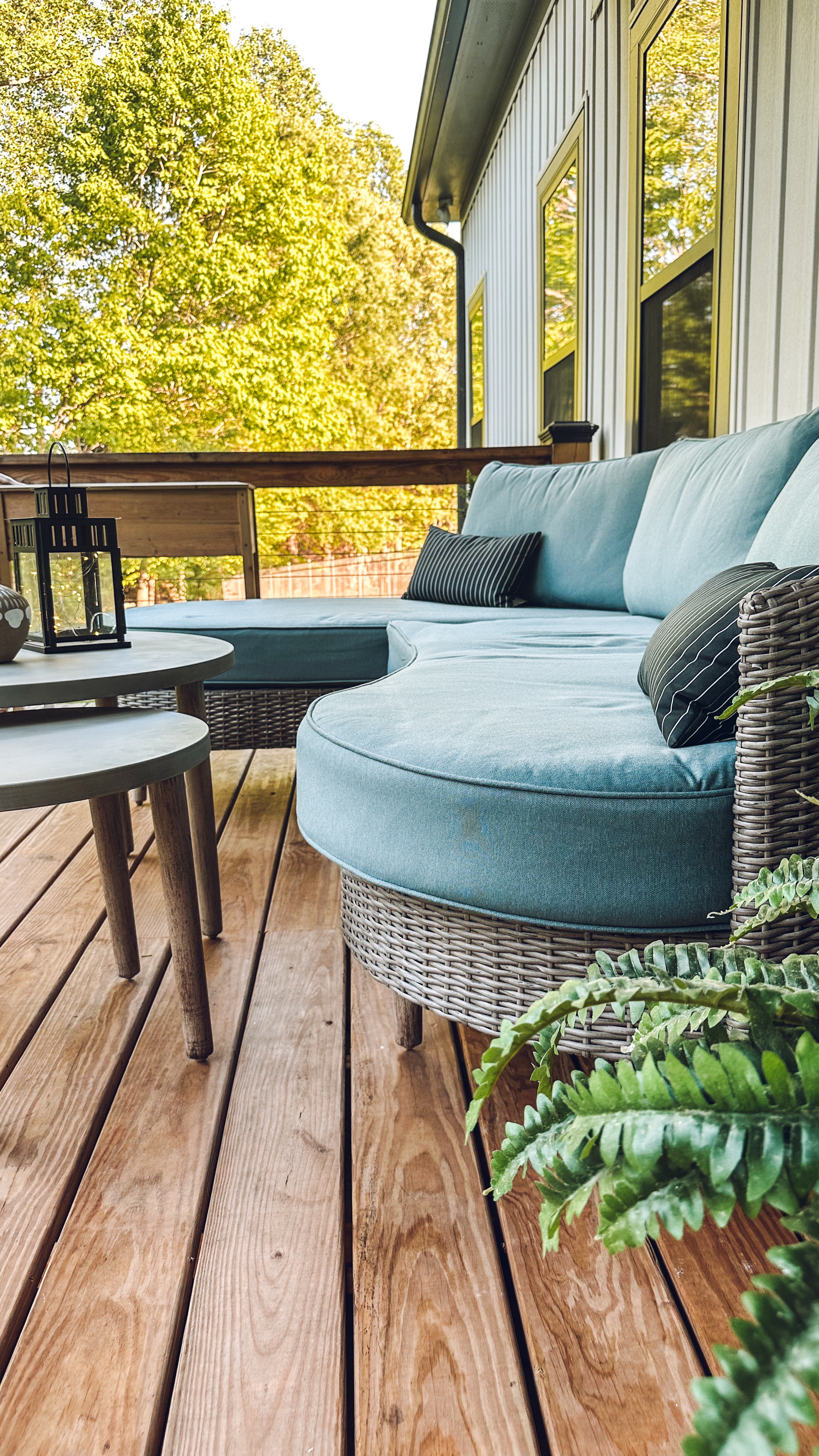 It’s outdoor living season! Thanks to Lowes this backyard refresh was easy and completely transformed how we use our back deck. Sources found here! 

#LTKSeasonal #LTKHome #LTKFamily