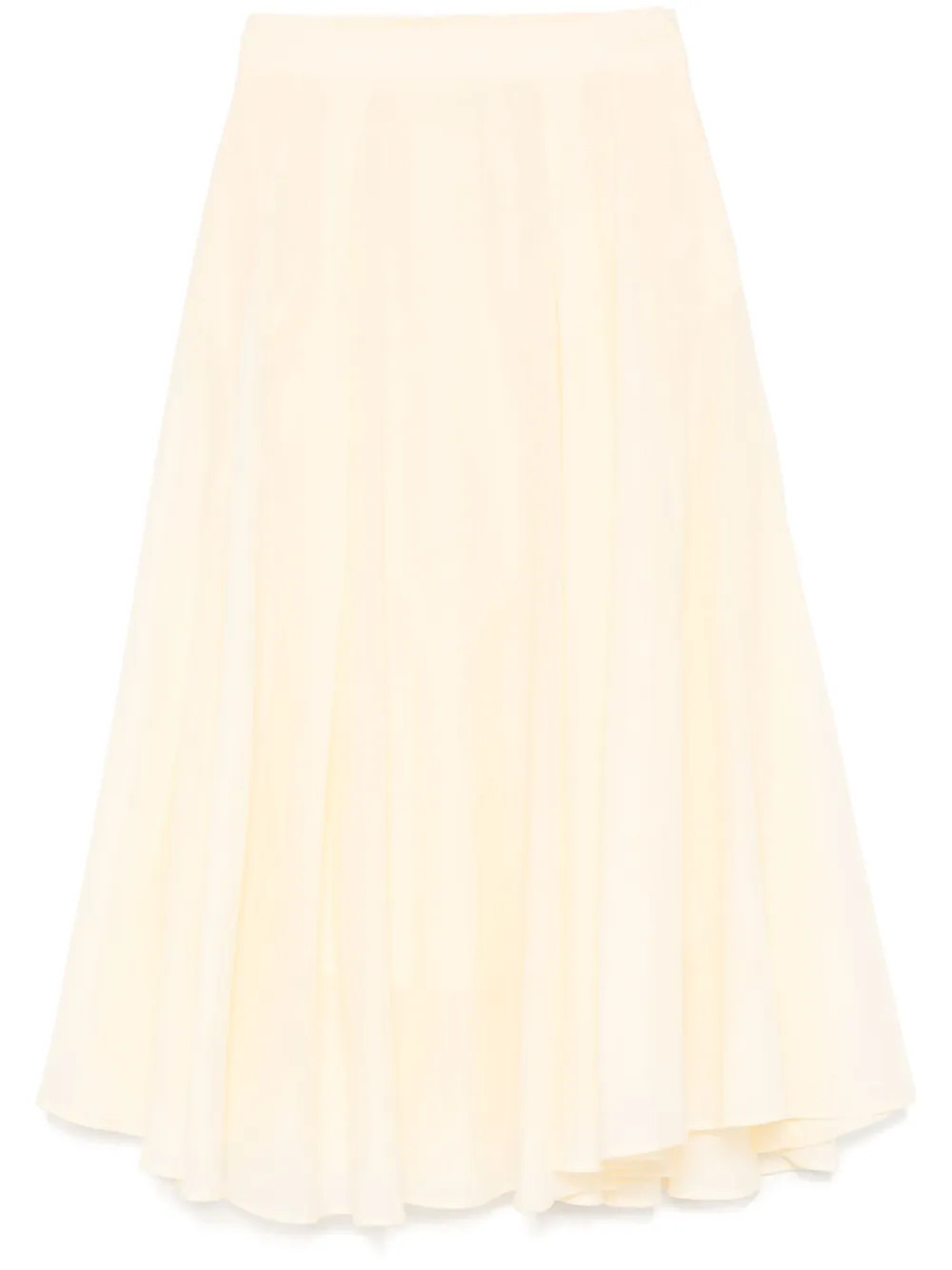 cotton midi skirt | Farfetch Global