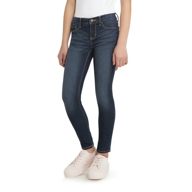 Jordache Girls Super Skinny Power Stretch Jeans, Sizes 5-18 | Walmart (US)