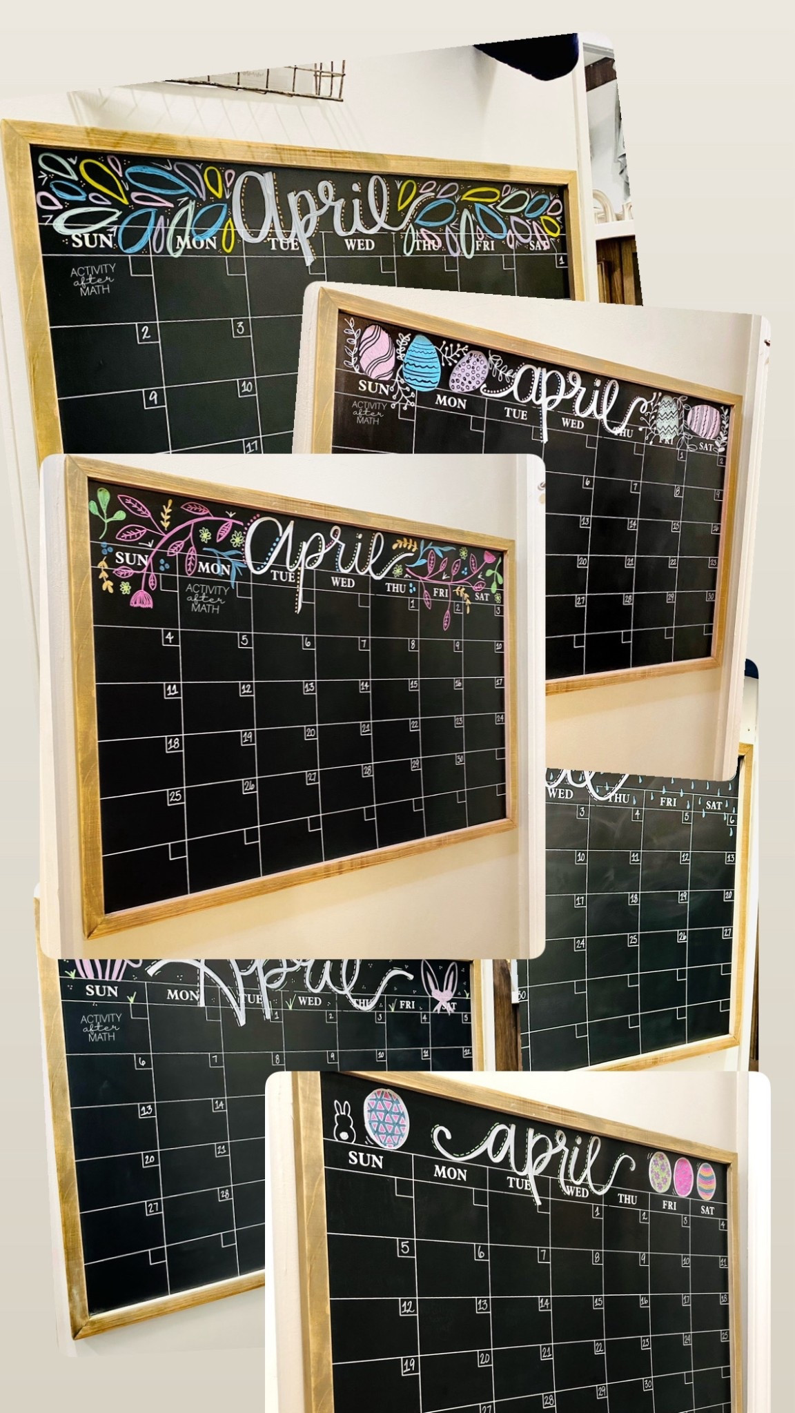 Some April inspiration fo your Chalkboard Calendar! 

#LTKdayinmylife #LTKHome #LTKmomlife