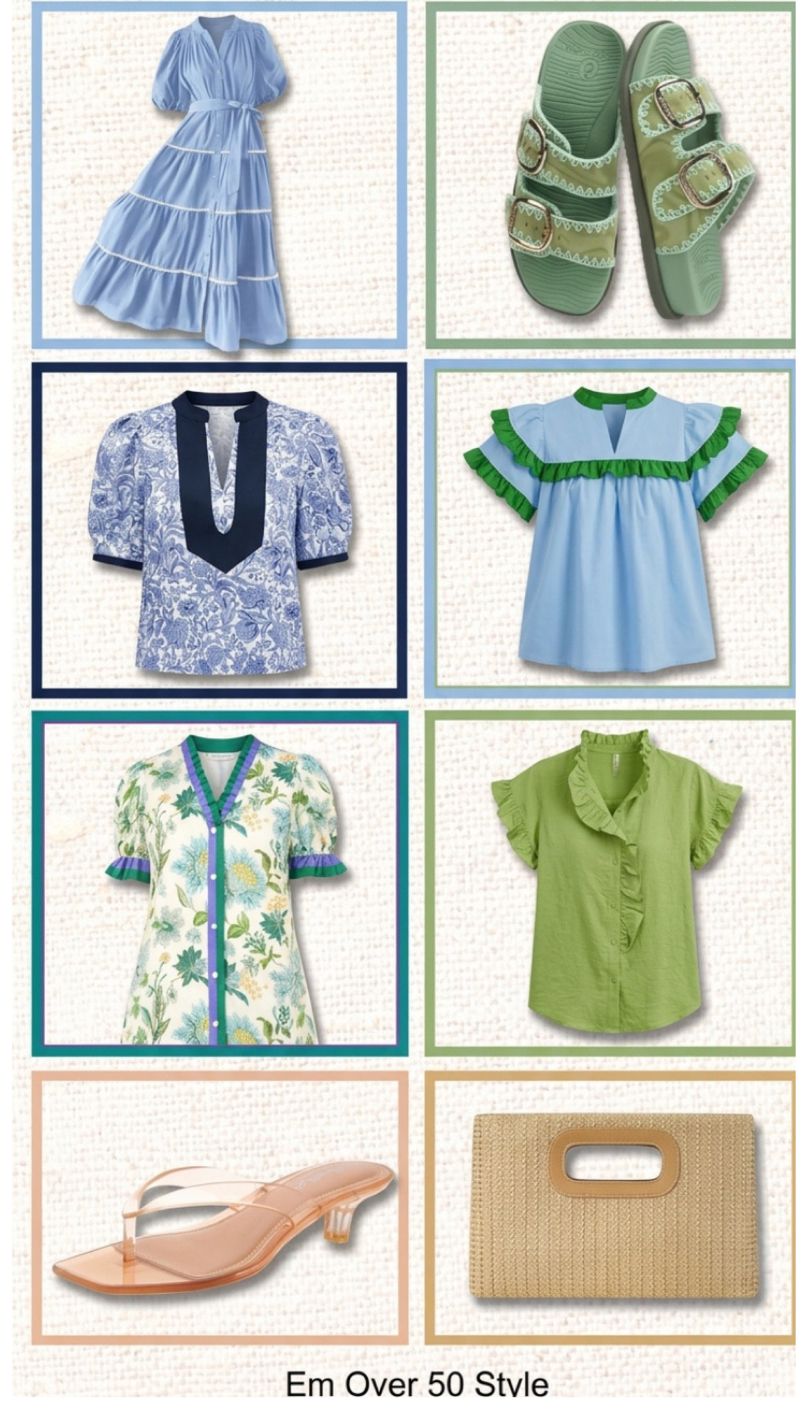 Amazon blue/green summer finds!!


#LTKOver40 #LTKMothersDay #LTKSaleAlert