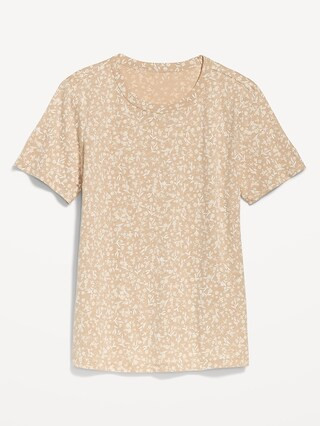 EveryWear Printed Slub-Knit T-Shirt for Women | Old Navy (US)