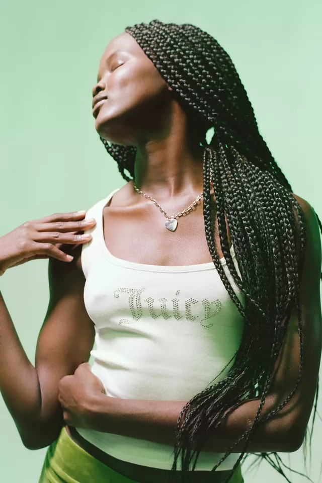 Juicy Couture UO Exclusive Diamante Tank Top | Urban Outfitters (US and RoW)