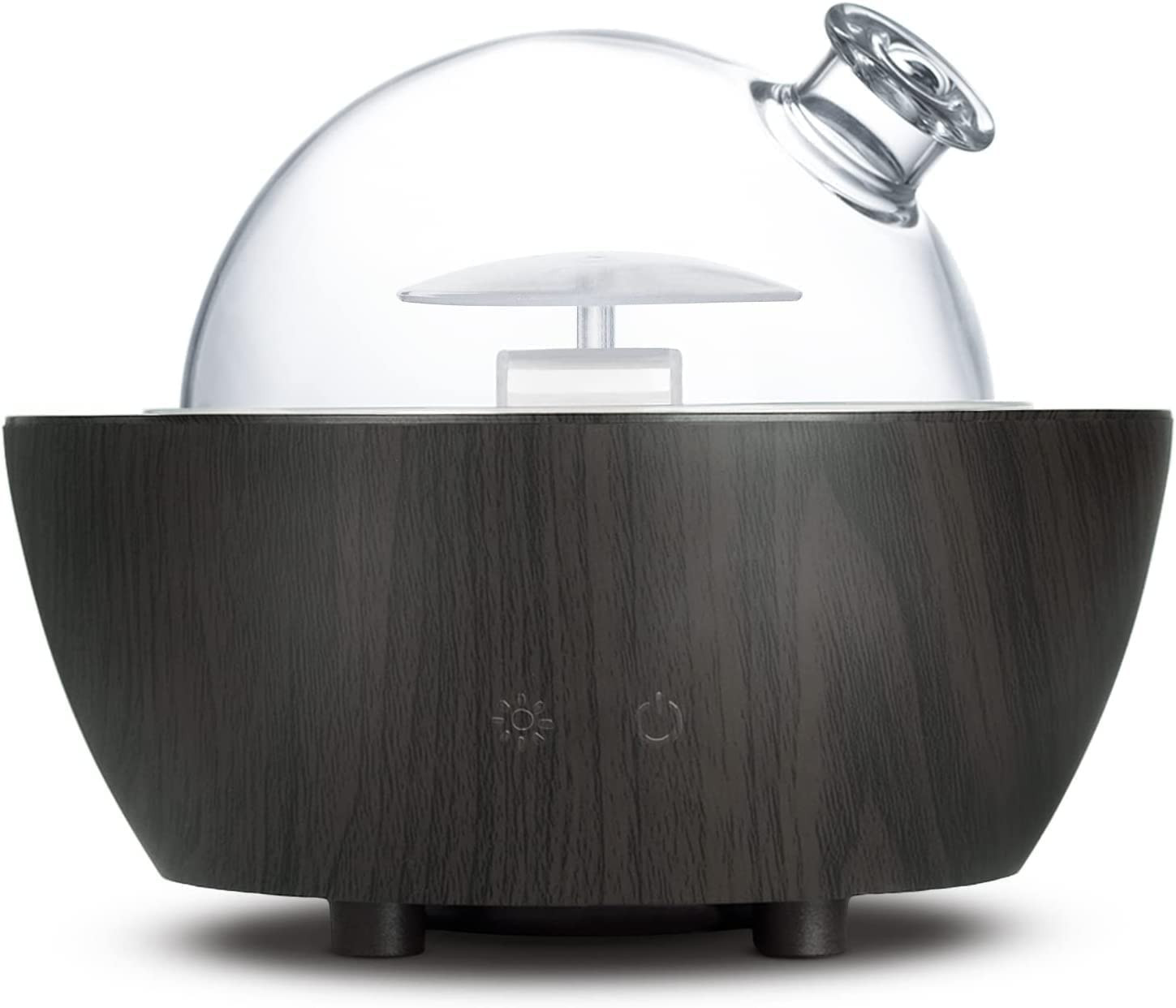 280ml Glass Essential Oil Diffuser Aromatherapy Diffusers Ultrasonic Cool Mist Humidifier with 2 ... | Amazon (US)