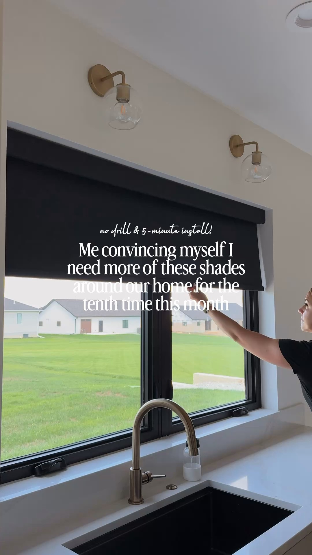 I’m just loving these so much more than curtains right now! Minimal, low maintenance, no drilling required 🙌🏼 This is the blackout version but they have a light filtering option too.

#LTKSaleAlert #LTKHome