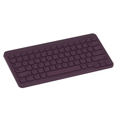 North Compact Square Key Wireless Keyboard - Plum Purple: Radio Frequency, Membrane Switch, 60% Size | Target