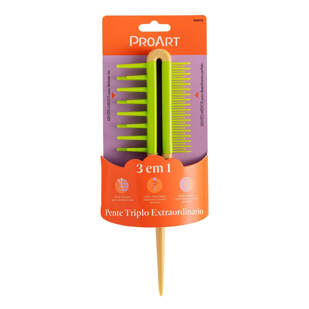 Pente Triplo Extraordinário - ProArt | Amazon (BR)