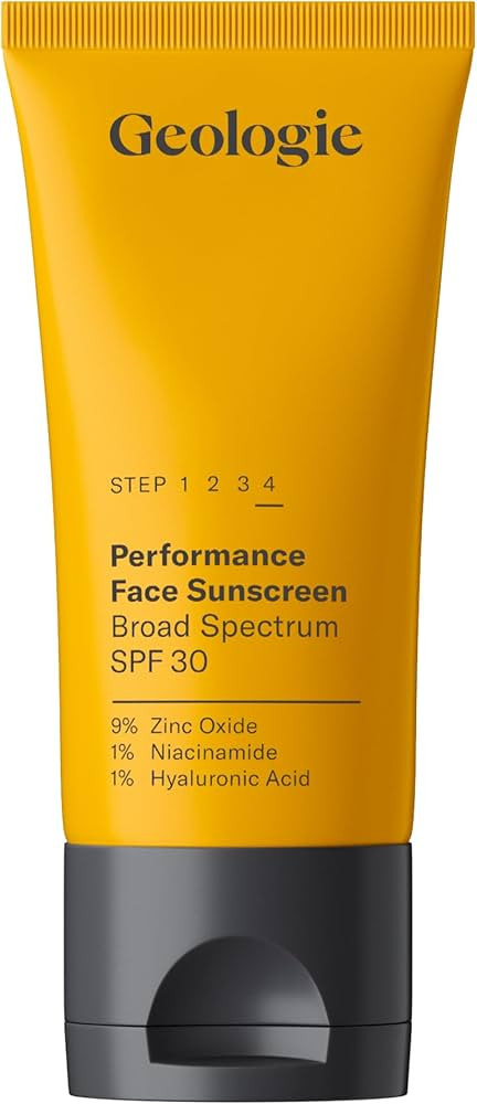 Geologie Broad-Spectrum Face Sunscreen SPF30 Moisturizer | Invisible, Ultra Light, Reef-Safe Dail... | Amazon (US)