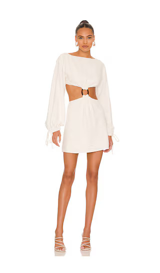 Alora Dress in Ivory | Revolve Clothing (Global)