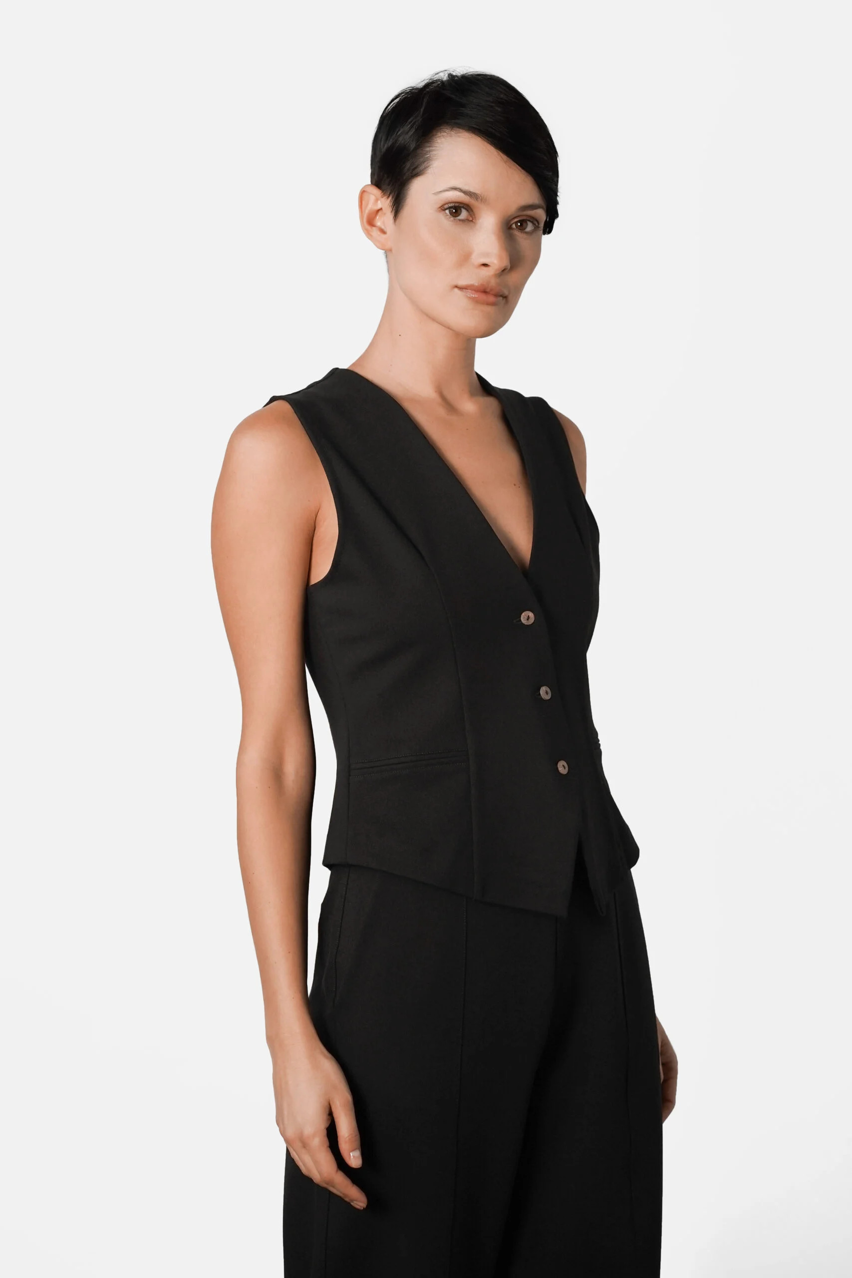 Ella Vest – Black | Residus AB