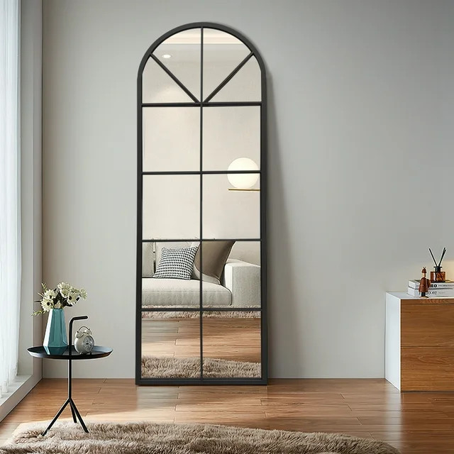 Vlush Full Length Mirror 65"x22" Arched Floor Mirror, Standing Mirror Hanging or Leaning Wall, Wa... | Walmart (US)