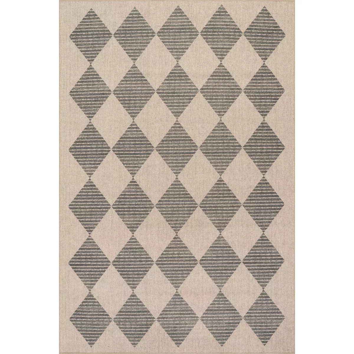 Nuloom Evrina Vintage Washable Area Rug, 5' x 8', Grey | Target