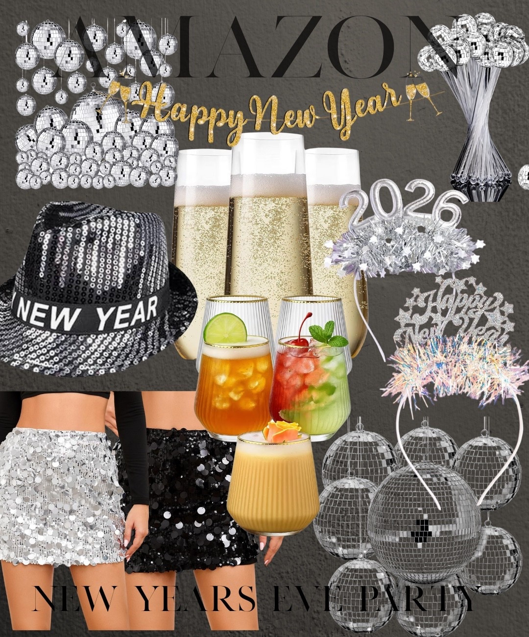 Celebrate in style with these dazzling party essentials! From sequin skirts to disco decor, it's all here. #partysupplies #amazonfinds

#LTKHoliday #LTKSeasonal #LTKU