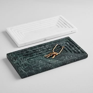 Foundations Marble Vanity Trays | West Elm (US)