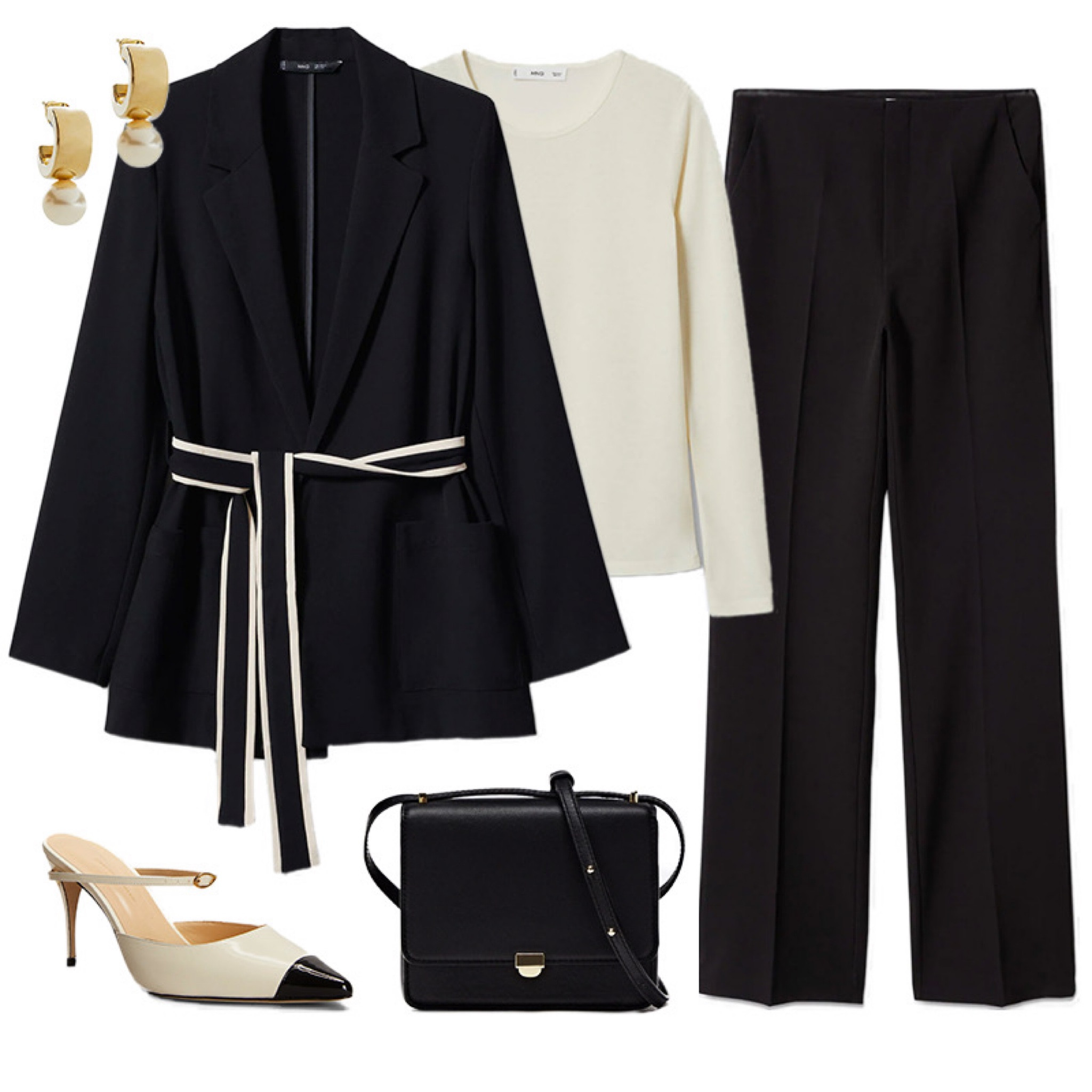 Upgrade your office outfit with these workwear staples 🖤 Obsessed with this under $150 blazer! The contrast belt makes it a little more elevated 🙌🏼

#tssedited #ootd #polished #outfitinspo #work

#LTKstyletip #LTKworkwear