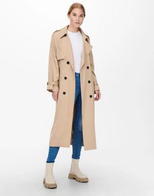 Only trench coat in stone | ASOS (Global)