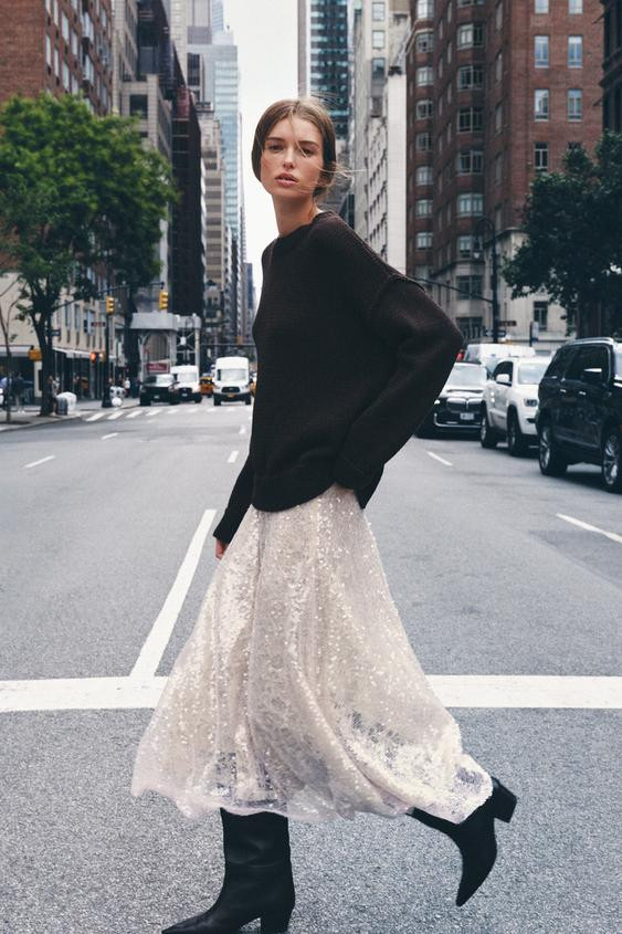 BASIC KNIT SWEATER | Zara UK