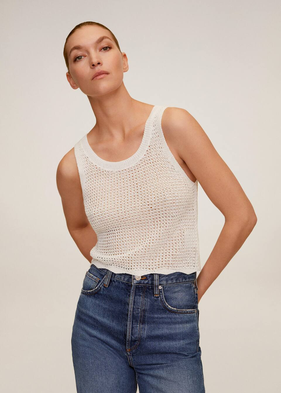 Crochet top | MANGO (US)