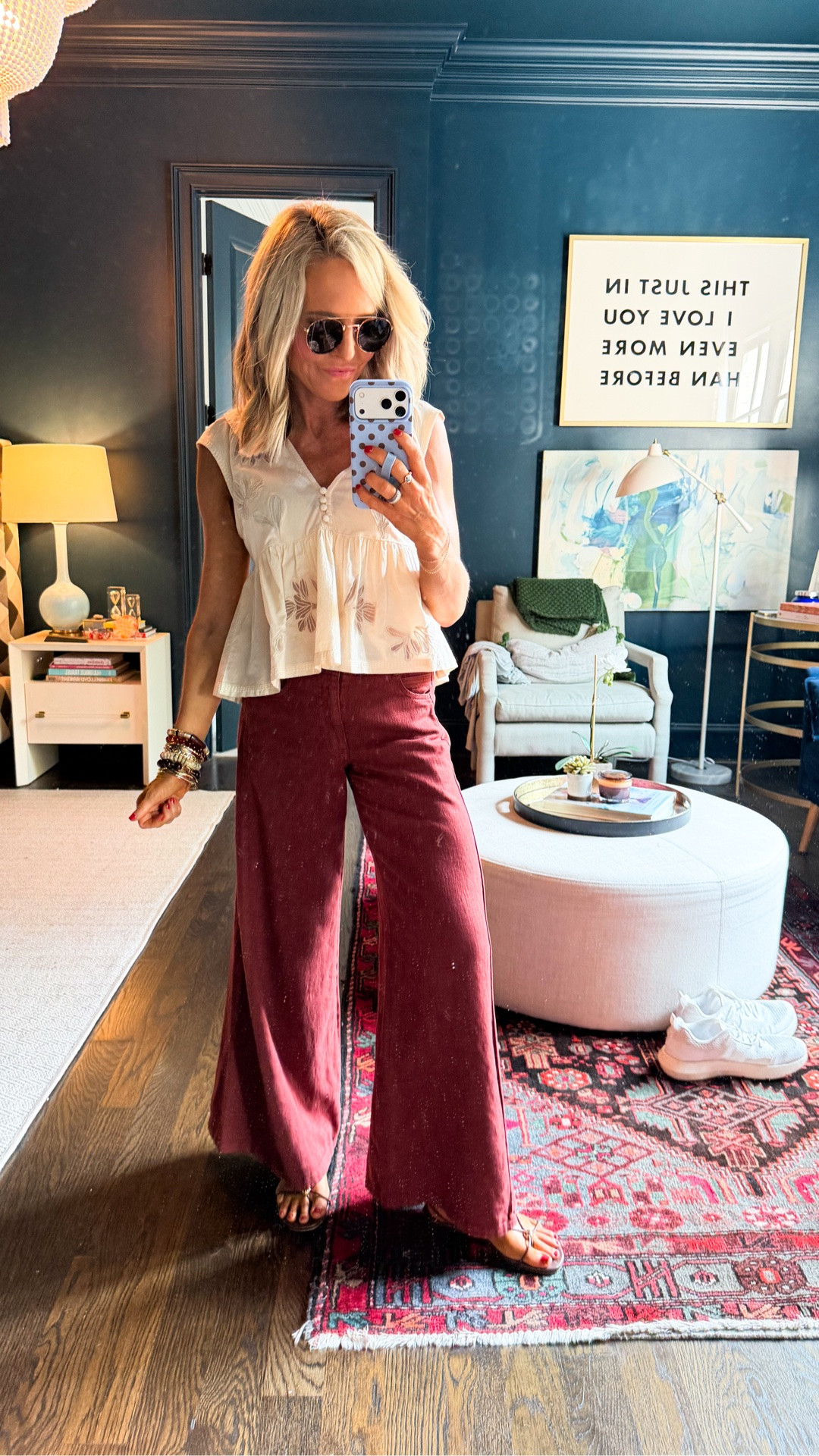 the best August attire l wearing XXS in top and size 24 in pants @Anthropologie •

#LTKgrwm #LTKootd #LTKmomlife