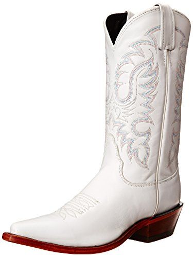 Nocona Boots Women's White Calf Boot | Amazon (US)