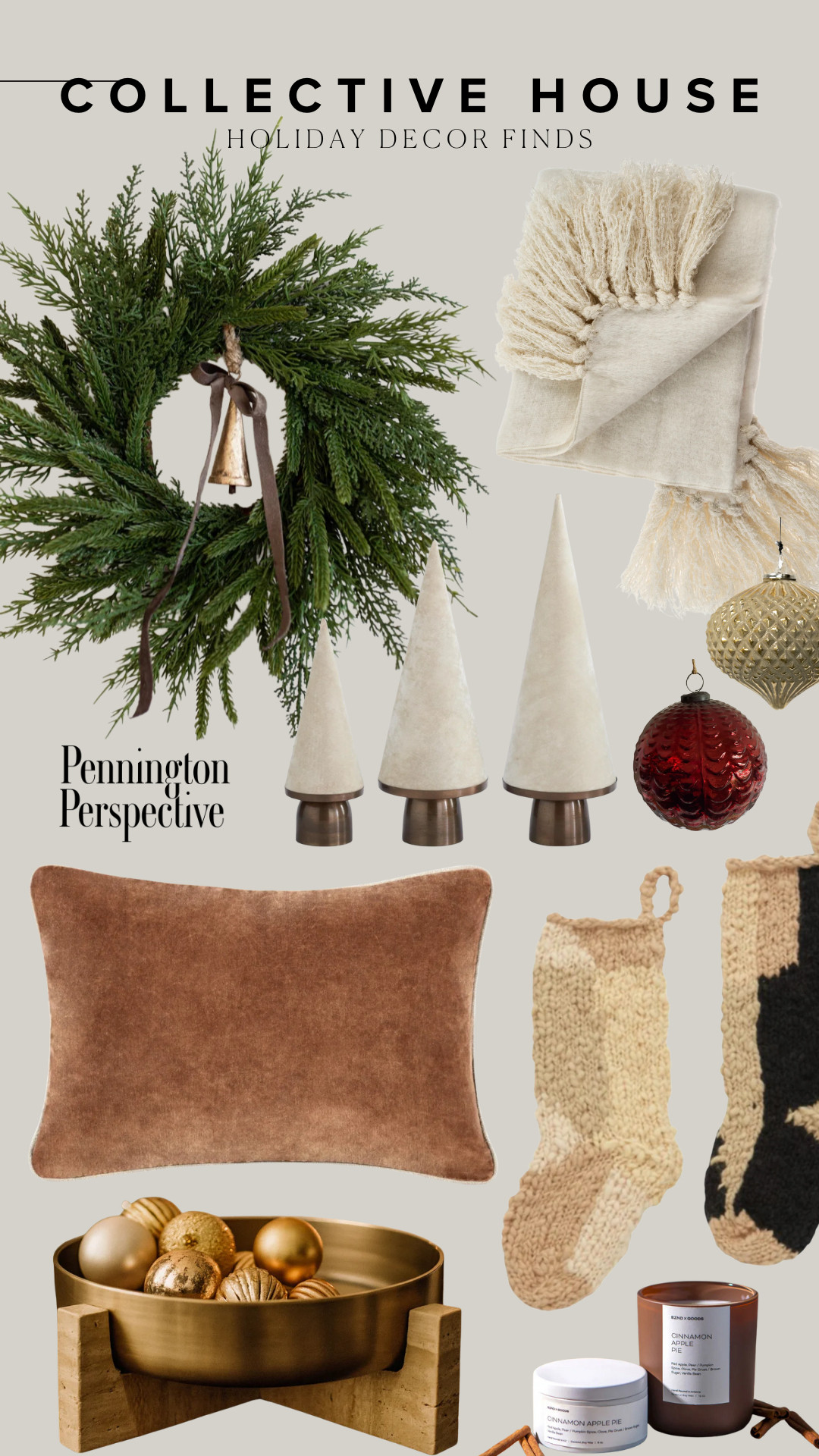 Holiday decor finds from Collective House — warm, minimal, and beautifully festive ✨🎄

Shop here : https://shopmy.us/shop/collections/3188439

#CollectiveHouse #HolidayDecor #FestiveFinds #ModernOrganic #CozyHoliday #HomeDecor #NeutralHoliday #InteriorInspo #StyledSpaces #SeasonalDecor
 

 #LTKHoliday #LTKSeasonal #LTKHome