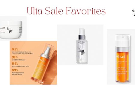 Ulta sale

Murad products
Holiday sale
Gifts

#LTKsalealert #LTKbeauty #LTKGiftGuide