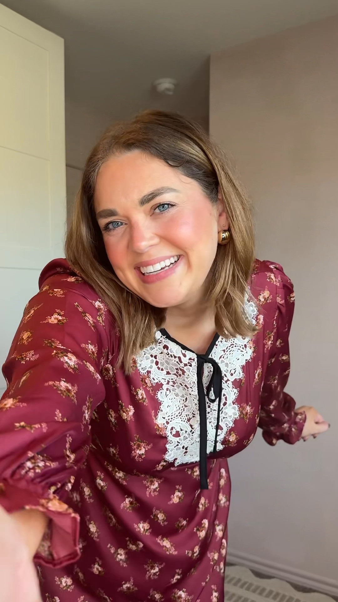 Thanksgiving fall dress under $50! Wearing a large