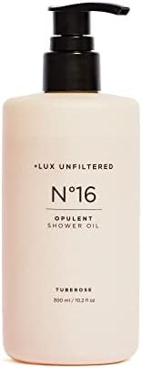 + Lux Unfiltered N°16 Opulent Shower Oil in Tuberose - Luxurious Hydrating Full Body Oil Cleanse... | Amazon (US)
