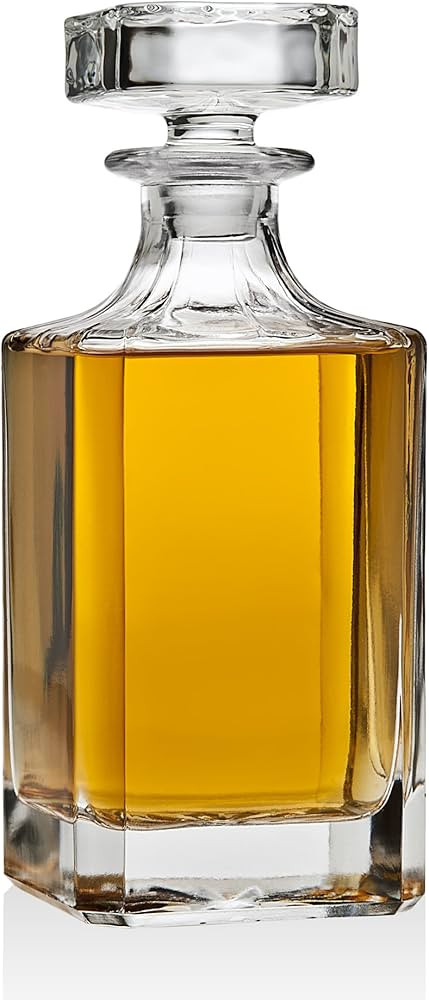 Lefonte Whiskey Decanter for Liquor Scotch Bourbon Vodka or Wine - 750ml | Amazon (US)