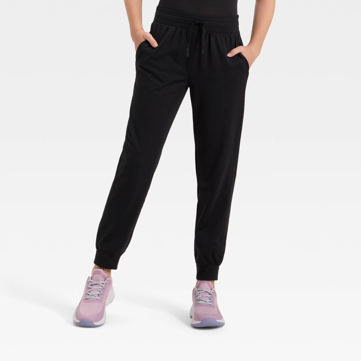 Girls' Soft Stretch Jogger Pants - All In Motion™ | Target