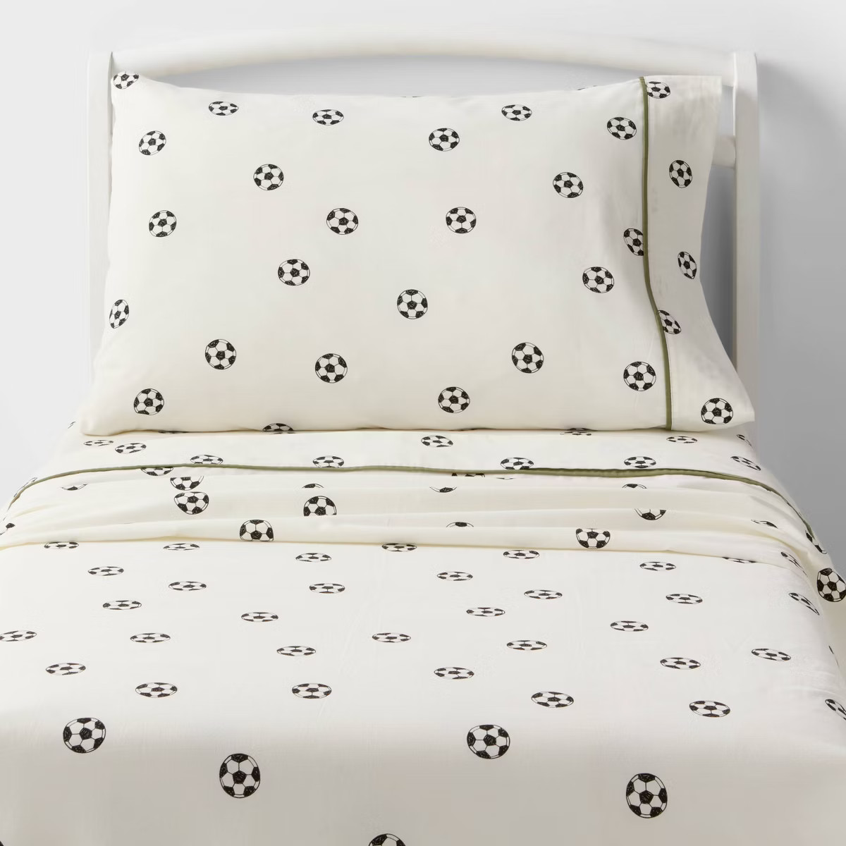 Soccer Kids' Cotton Sheet Set - Pillowfort™ | Target