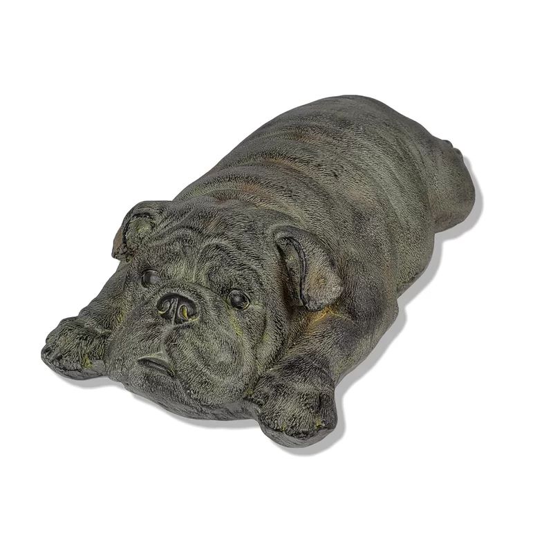 Garren Sleeping Bulldog Statue | Wayfair North America