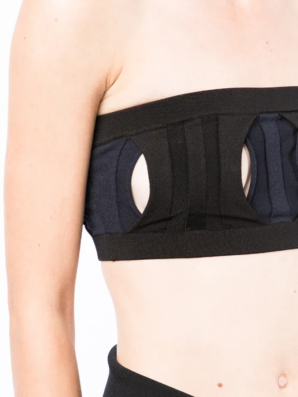 cut-out cropped top | Farfetch Global