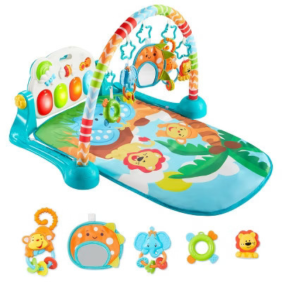 Joyfy Baby Play Mat, Tummy Time Mat Toys, Baby Musical Learning Toys 0-6 Months, Adorable Play Gym, Gifts for Newborn Baby 0-3 6 9 12 Months | Target