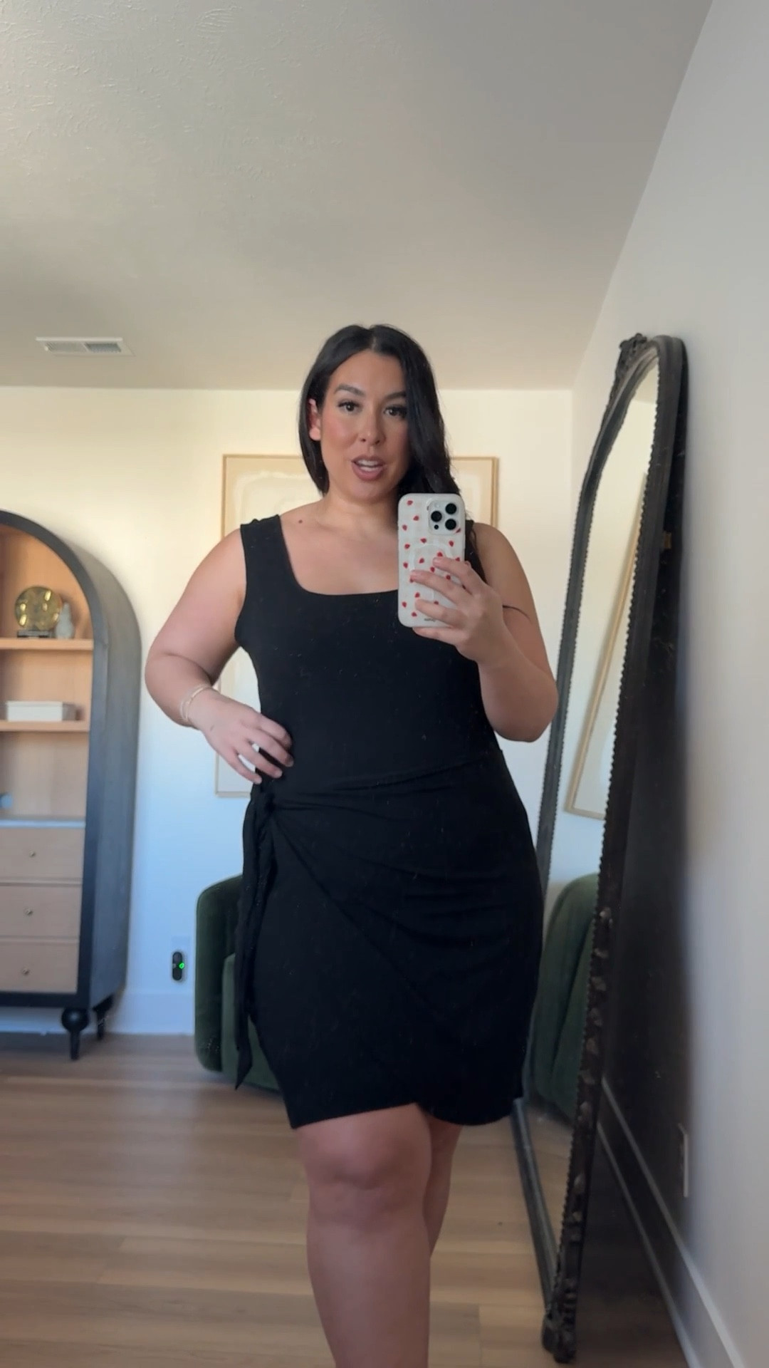 I had to get this dress in two colors because I struggle to find mini dresses that I like! this is great to dress up or down, so comfortable and on sale! 
-
-
-
Spring midsize @Express  haul 🤍
Express haul, Midsize haul, Spring Haul, Dress, OOTD, Express Midsize, Curvy haul, Jeans, Tops, Clothes, Easter 

#LTKootd #LTKSeasonal #LTKMidsize