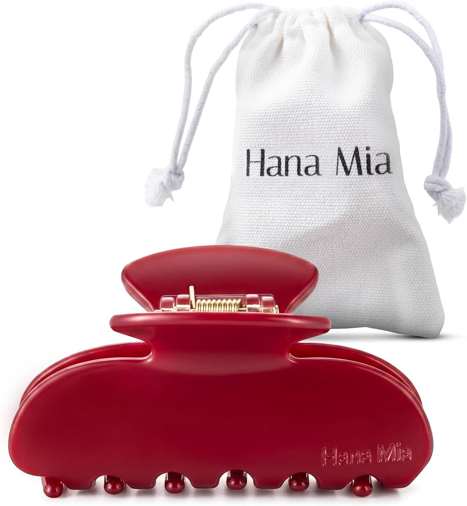 Hana Mia Medium Claw Clip for Women | Our Medium 3 Inch Hair Clip Creates Half Ups, Updos & Chic ... | Amazon (US)