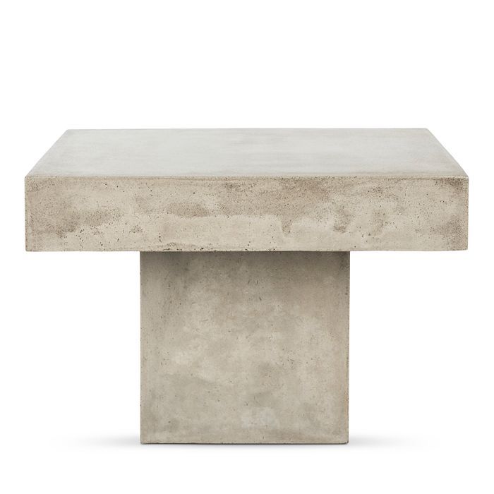 Tallen Indoor/Outdoor Modern Concrete Coffee Table | Bloomingdale's (US)