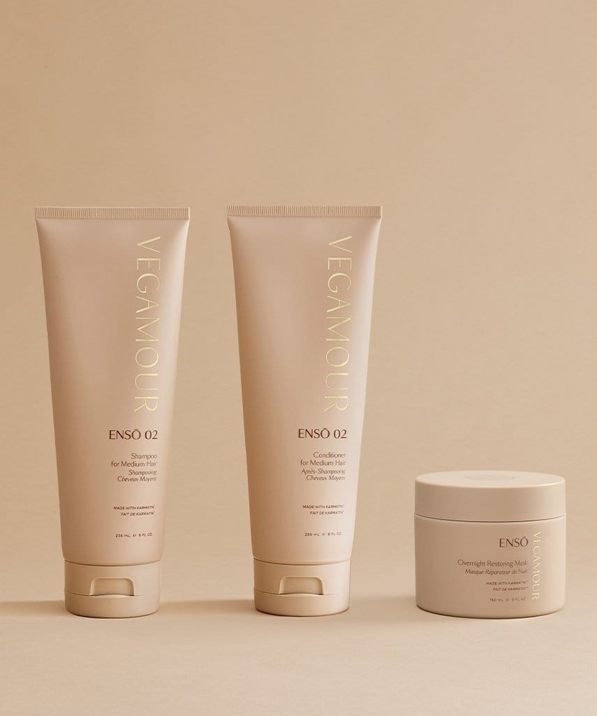 ENSO 02 Cleanse, Nourish and Restore Trio for Medium Hair | Vegamour