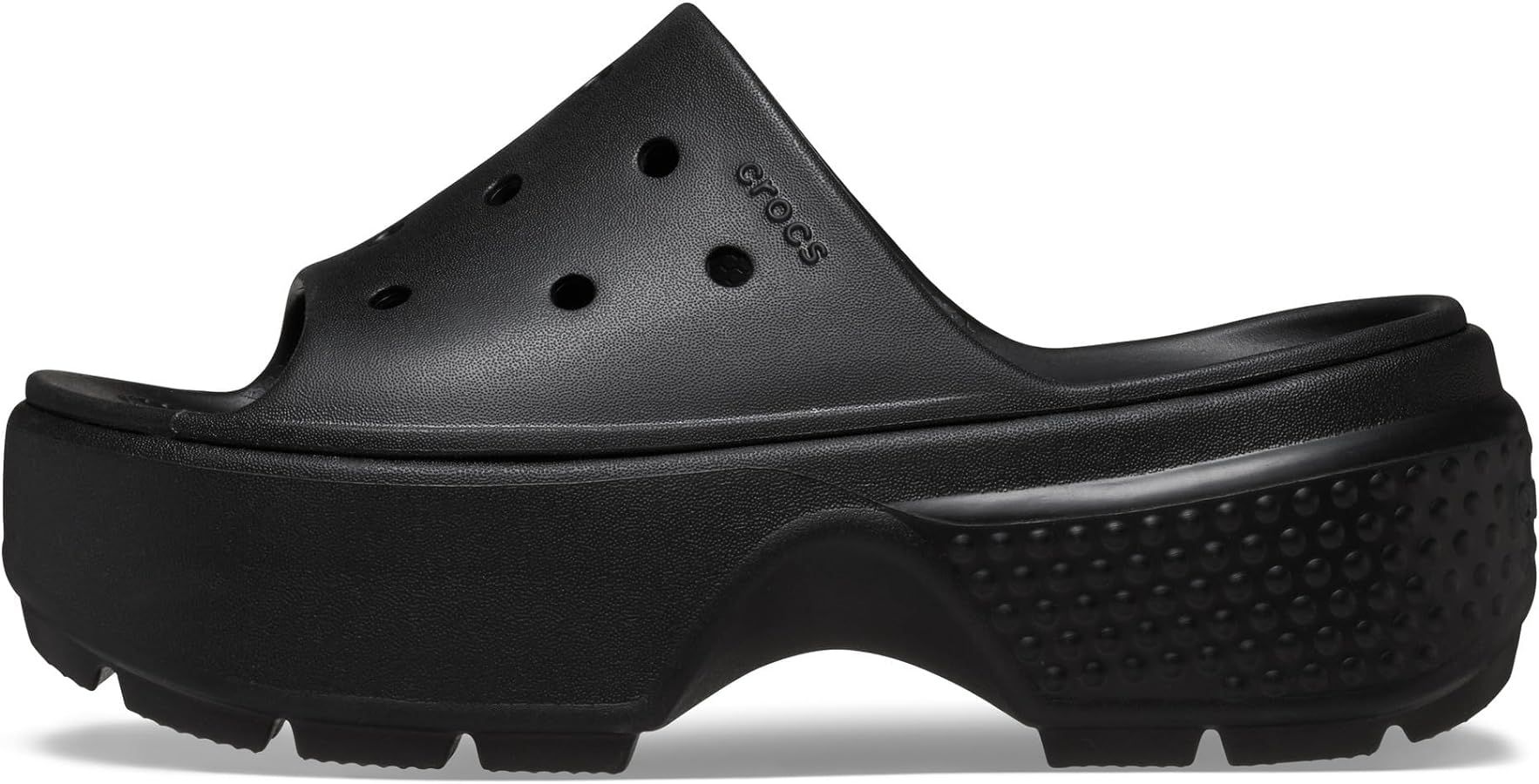 Crocs™ Stomp Wedge Slides for Men and Women – Thermoplastic Lining, Upper, and Footbed – Ro... | Amazon (US)