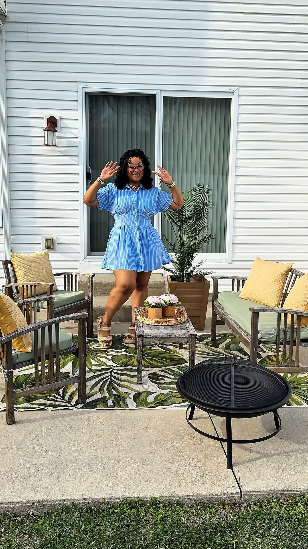 Reposting because I seriously love how this turned out 🥰🤗 @Walmart  #WalmartPartner #Walmart

Hey Beauties 🩷

In partnership with Walmart, welcome to a part one of my new series Changing Spaces 🤗 By the end of Spring, I plan to have 90% of my house redecorated 😌 Next is the dining room and last will be Cashmere’s room 🥰

I’m wearing the dress in a size Large
I’m wearing the leggings in a size large and the jacket in a medium

I’m 5’8, 225 pounds for sizing reference 