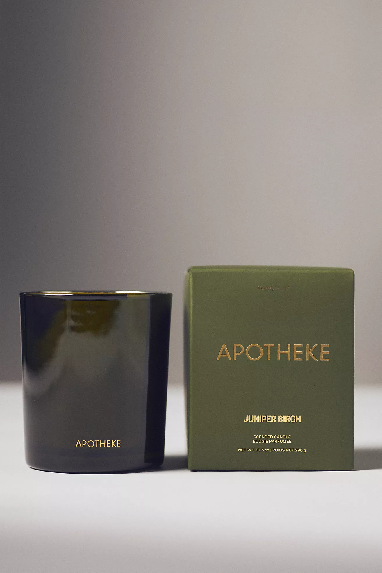 Apotheke Juniper Birch Boxed Candle | Anthropologie (US)