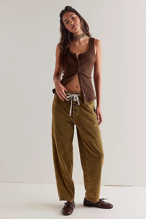 We The Free Roscoe Cord Pull-On Jeans | Free People (Global - UK&FR Excluded)