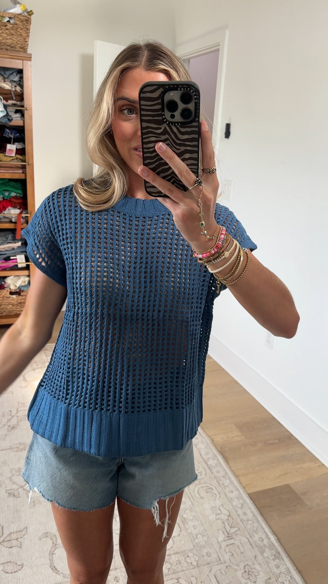 Amazon size small ANRABESS Women’s Tops 2026 Trendy Summer Shirts Crochet Cap Sleeve Knitted Sweater Spring Beach Vacation Clothes

#LTKootd #LTKSaleAlert #LTKSeasonal