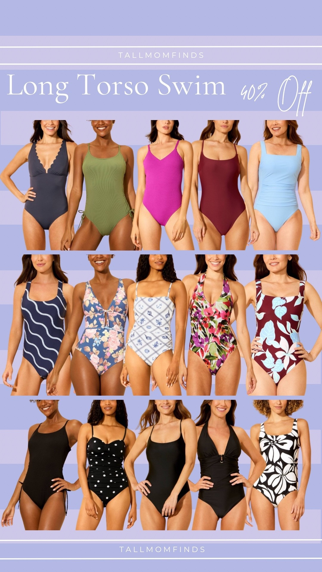 Long torso girls, this one’s for you!

 40% off swimsuits and the fit is finally right. No more awkward pulling or short straps—just flattering, comfortable pieces made to actually fit your body and keep you confident all summer. Target spring sale 

long torso swimsuit, one piece swimsuit, tall swimwear, high cut swimsuit, scoop neck, compression swim, summer swimwear, flattering one piece, target spring sale, target swim, vacation, travel, beach

#LTKSaleAlert #LTKSwim #LTKTall