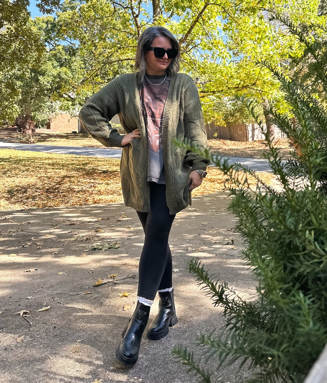 When the temps dip before 40, my fall uniform finally makes it’s appearance! 

#LTKMidsize #LTKStyleTip #LTKPlusSize