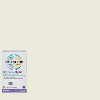 Custom Building Products Polyblend #381 Bright White 10 lb. Non-Sanded Grout PBG38110 - The Home ... | The Home Depot