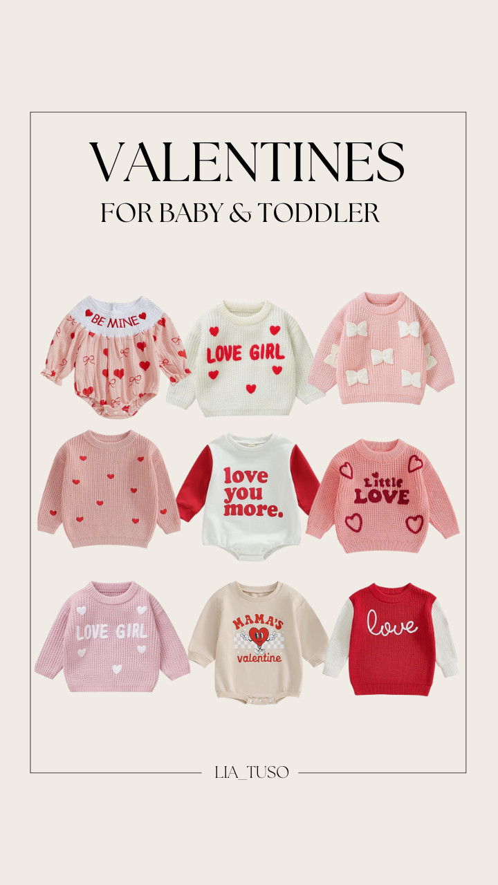 Valentines for baby & toddler | Newborn Baby Boy Girl Sweater, Toddler Girl's Cute 3D Bow Decor Long Sleeve Sweater, Baby Girl Knit Sweater Cute Bow Chunky, Valentine's Day Baby Girl Boy Outfit Heart Crewneck, Infant Baby Girl Boy Valentines Outfit Crew Neck, Baby Girl Valentine's Day Romper, Newborn Baby Boy Girl Sweater, Toddler Baby Girl Valentines Day Outfit Love Heart Sweet Long Sleeve 

#ValentinesForBaby&Toddler #ValentinesSweater #ValentinesForToddler #LTKGiftGuide 

 #LTKSeasonal #LTKKids