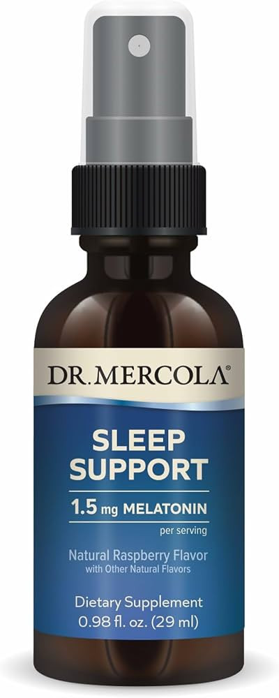 Dr. Mercola Sleep Support with Melatonin Spray - Supports Restful Sleep - Non-GMO, Gluten-Free & ... | Amazon (US)