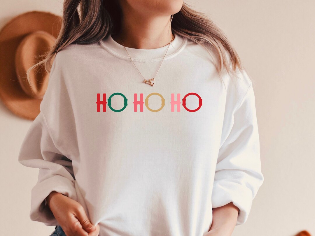 Pilates Christmas Sweatshirt Pilates Ho Ho Ho Pullover - Etsy | Etsy (US)